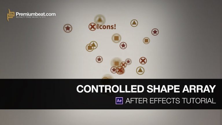 After Effects Video Tutorial: Shape Array
