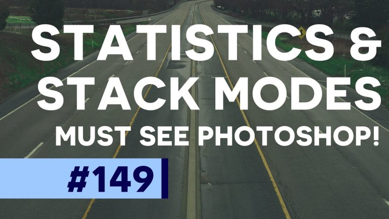 Must See Photoshop Tutorial: Statistics & Stack Modes in Photoshop CC!