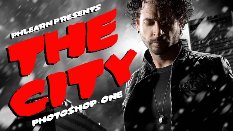 How to make a Sin City Portrait in Photoshop (Part 1)