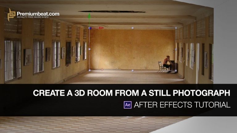 After Effects Tutorial: Create a 3D Room From a Still Photograph