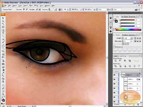 Vectorize a Human Eye in Illustrator!