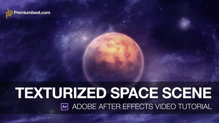 Adobe After Effects Video Tutorial: Texturized Space Scene