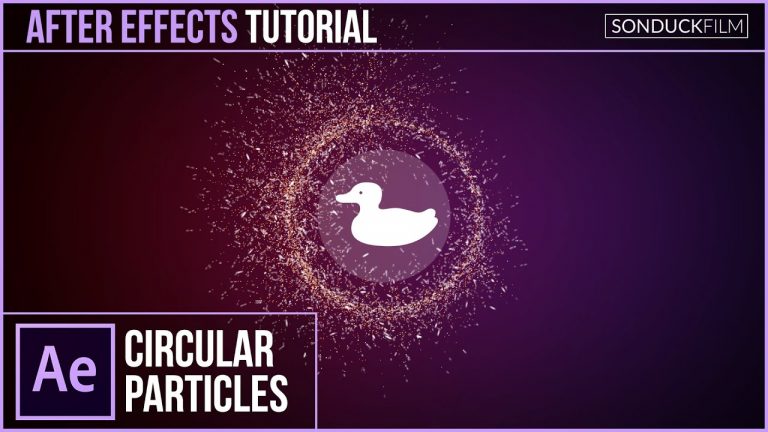 After Effects Tutorial: Circular Particle Logo Reveal Intro