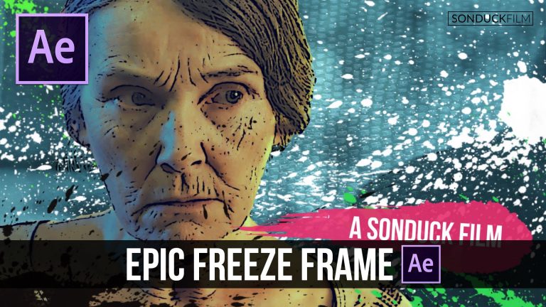 After Effects Tutorial: Epic Freeze Frame Animation