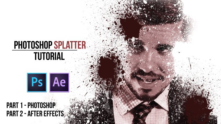 Splatter / Dispersion Effect | Photoshop Tutorial