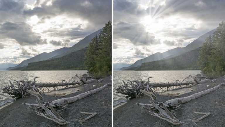 How To Make Light Rays Through Clouds In Photoshop