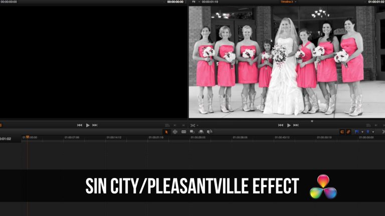 Sin City / Pleasantville Effect | DaVinci Resolve Tutorial