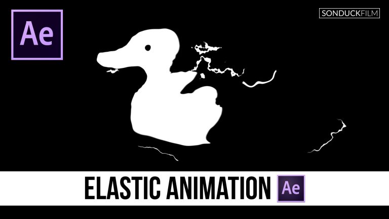 After Effects Tutorial: Elastic Liquid Logo Animation