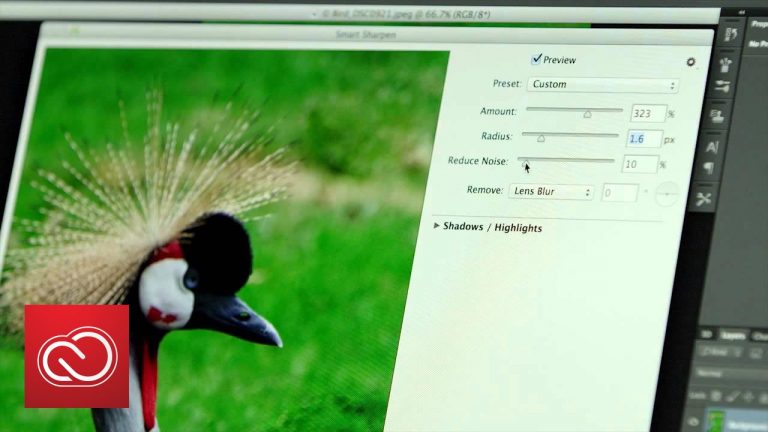 Smart Sharpen in Photoshop CC  | Adobe Creative Cloud