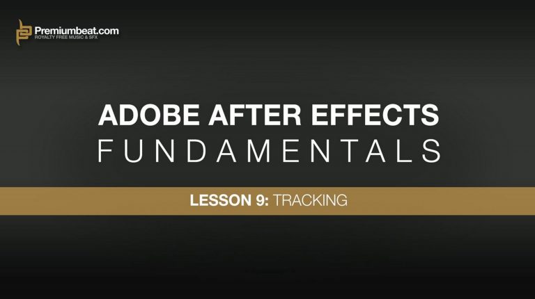 Adobe After Effects Fundamentals 9: Tracking