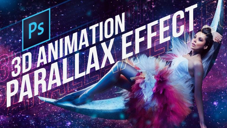 Photoshop CC 3D Animation Parallax Effect Tutorial (Very cool!)