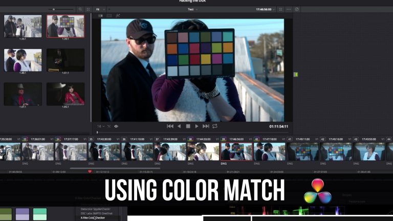 Using Color Match with a Color Checker – DaVinci Resolve 12 Tutorial