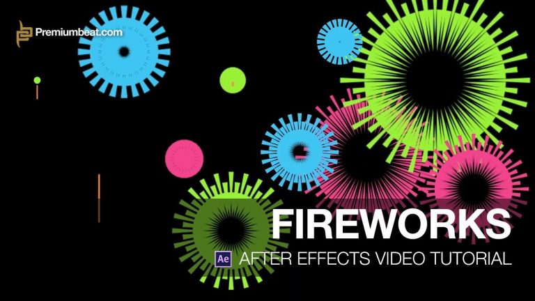 After Effects Video Tutorial: Shape Based Fireworks