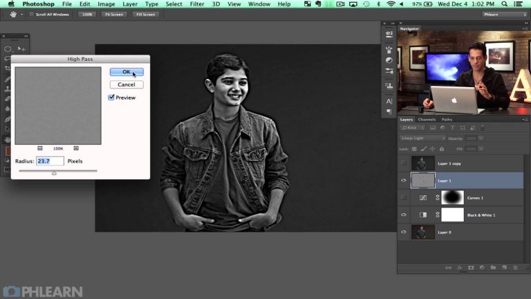 How to Stylize a Black and White Photo in Photoshop