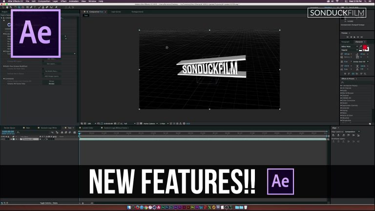New FEATURES for After Effects CC 2015.3 Update