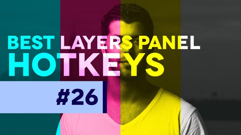 #PSin30 – Layers Panel Hotkey Tips Photoshop CC