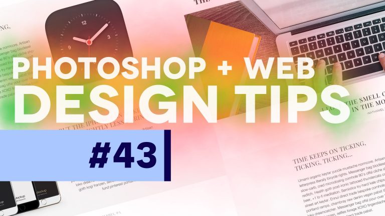 #PSin30 – Web Design Tips for Photoshop CC