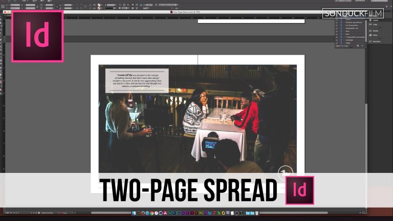 Indesign Tutorial: Two-Page Spread Design