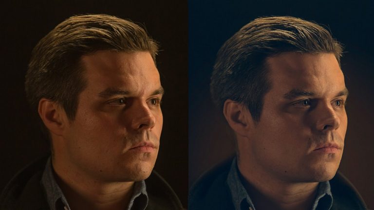 How to Retouch a Dramatic Male Headshot in Photoshop