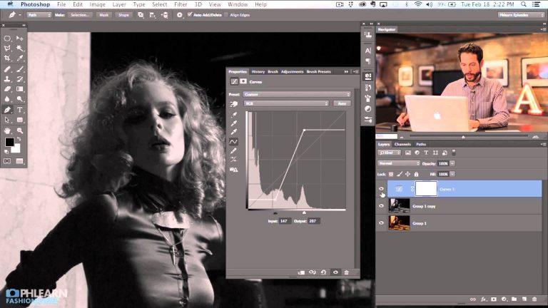 How to Create a Black & White Image in Photoshop (Part 2)
