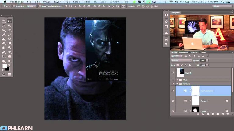 Creating a Movie Poster in Photoshop:  Riddick – Part 1