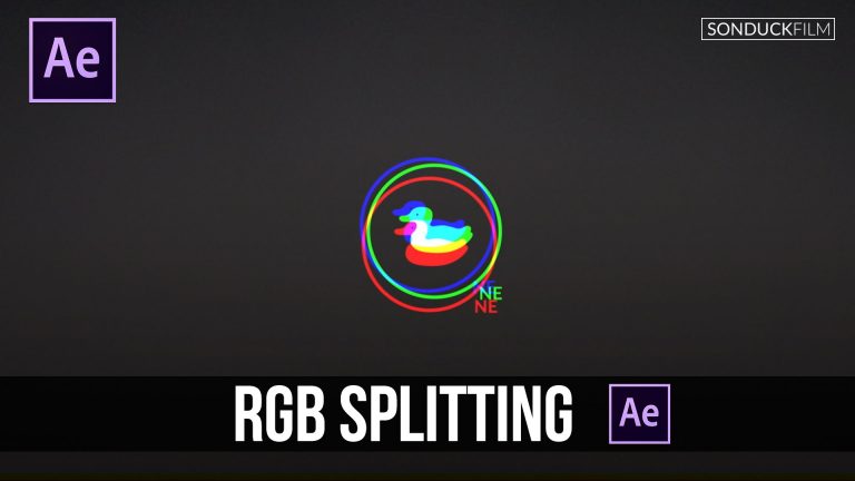 After Effects Tutorial: RGB Splitting – Glitch Effect (No Plugins)