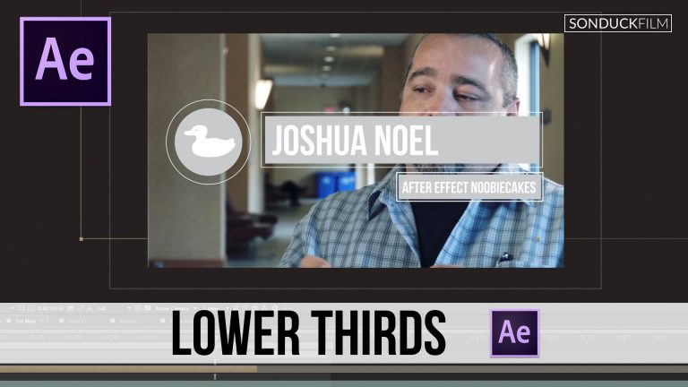 After Effects Tutorial: Awesome Stroke Lower Third