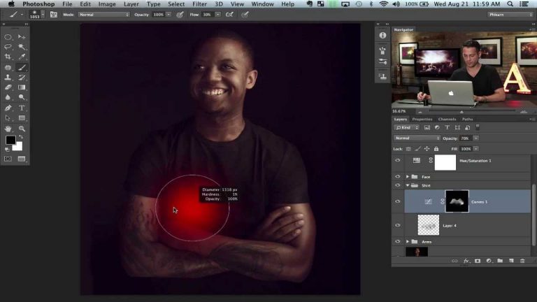 Create a Golden Tone Portrait in Photoshop