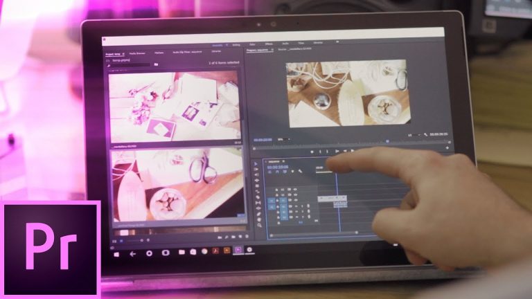 How to Edit Videos on a Tablet – Drop Zones & Multi Touch Editing in Premiere Pro CC