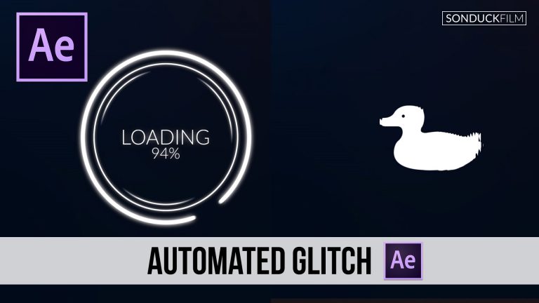 After Effects Tutorial: Sweet Automated Glitch Intro