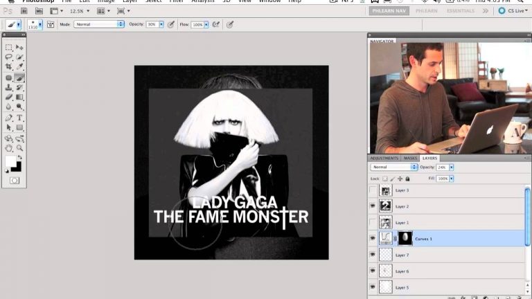How To Make Lady Gaga Album Cover – A Phlearn Video Tutorial