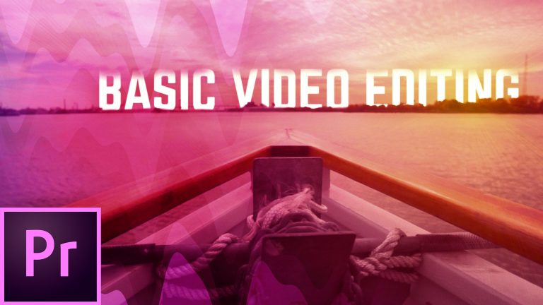 The Basics of Video Editing w/ Premiere Pro CC ??