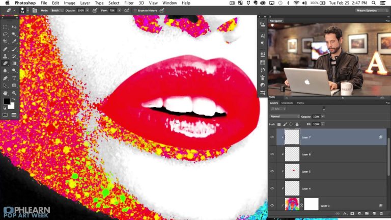 How to Make a Pop Art Splatter Using Photoshop (Part 2)
