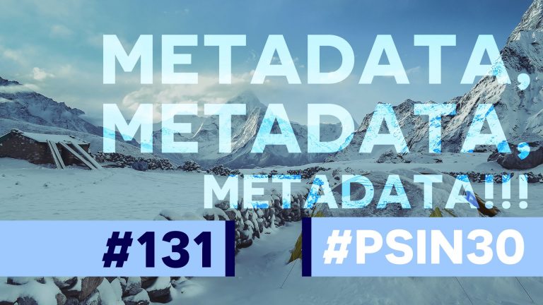 Metadata, Metadata, Metadata – Photoshop CC Tutorial