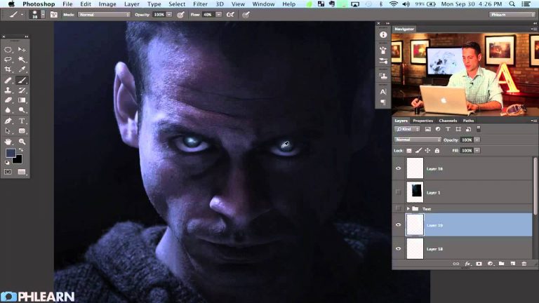 Creating a Movie Poster in Photoshop:  Riddick – Part 2
