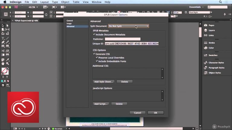 Export to EPUB  | Adobe Creative Cloud