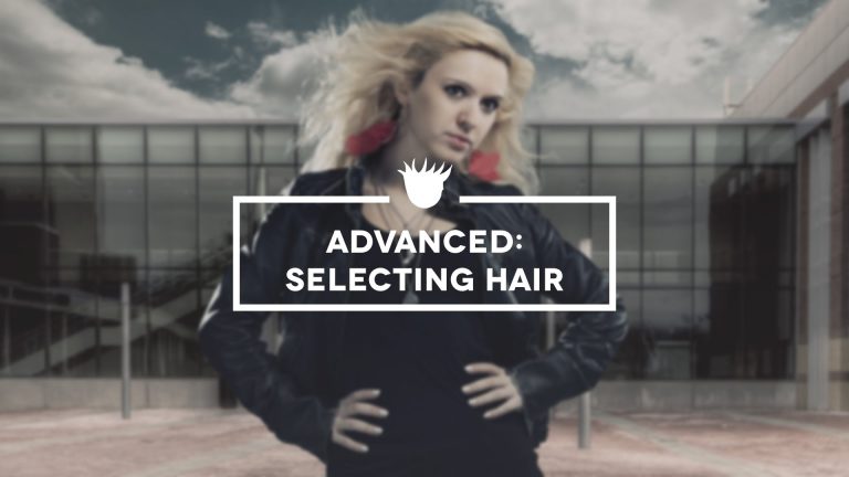 Photoshop CC Tutorial – Advanced: How to Select Hair