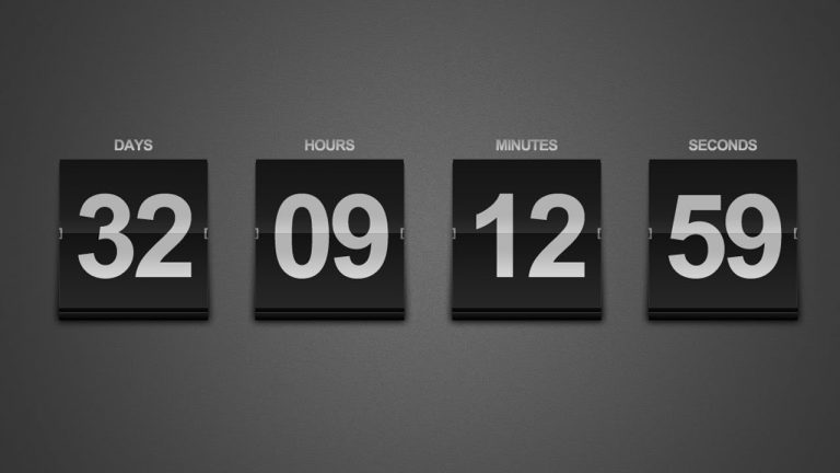 Create a Sleek Countdown Timer — Photoshop Tutorial