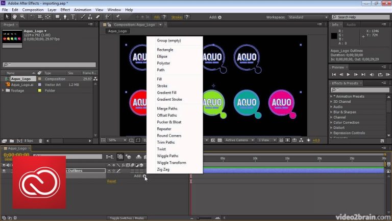 Converting Imported Vector Graphics from Illustrator to Shape Layers | Adobe Creative Cloud
