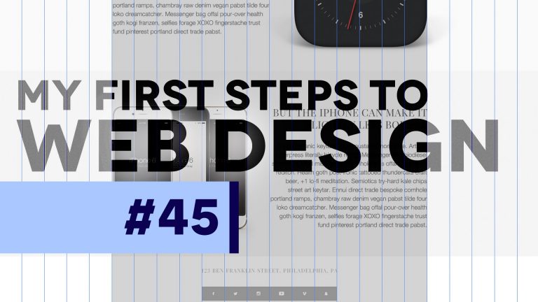 #PSin30 – My First Steps to Web Design in Photoshop