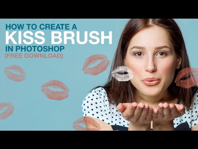How to Create a Kiss Brush in Photoshop (Free Download)