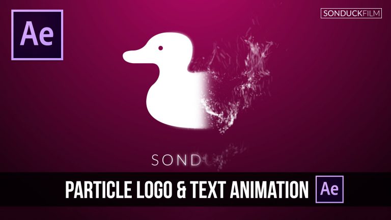 After Effects Tutorial: Particle Logo & Text Animation
