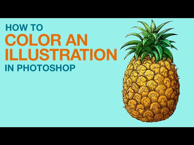 How to Color an Illustration in Photoshop