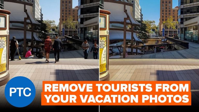Remove Tourists From Photos In Photoshop – Stack Mode Tutorial