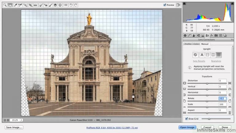 Photoshop for Architects Tutorial | Lens Corrections, Camera Calibration, And Special Effects