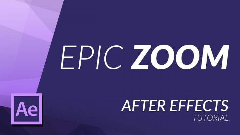 HOW TO CREATE AN EPIC ZOOM IN AFTER EFFECTS