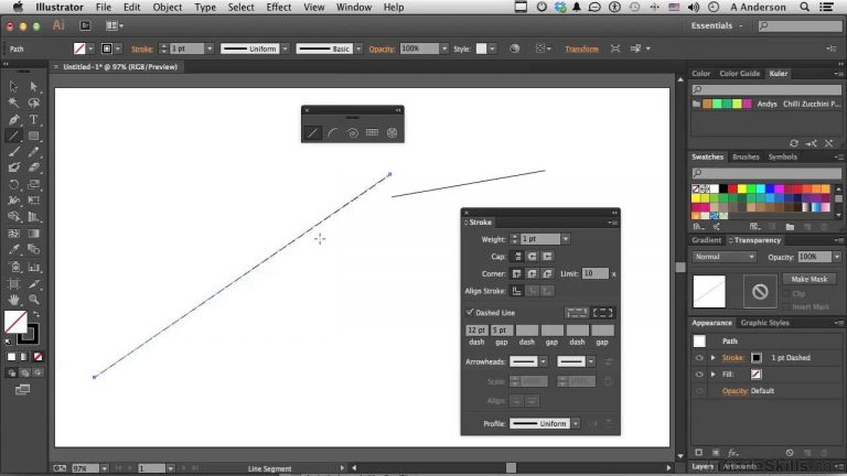 Adobe Illustrator CC Tutorial | More On Basic Shapes
