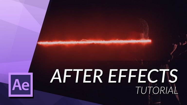 HOW TO CREATE KYLO REN HIS LIGHTSABER IN AFTER EFFECTS
