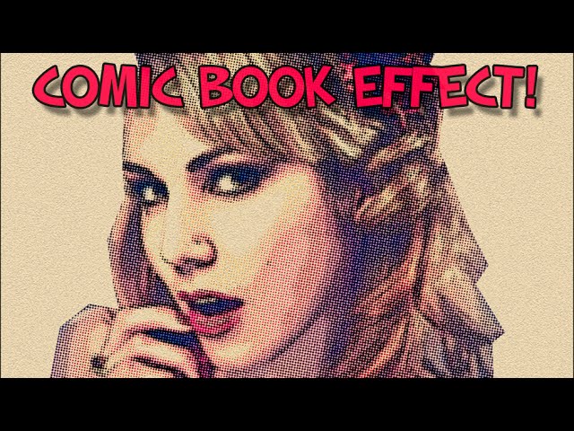 Retro Comic Book Effect: Photoshop Tutorial
