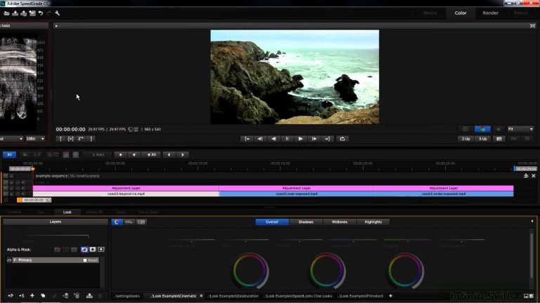 Adobe Premiere Pro and SpeedGrade Tutorial | Performing Tonality Corrections